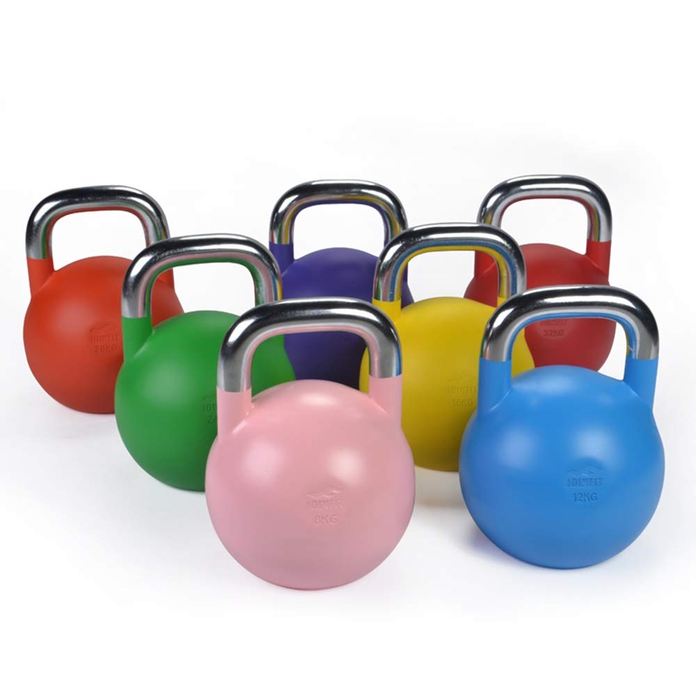 Kettlebell HUAHUA Colorato Fitness, USA di Alta qualità Ad Alta Densità Fusioni in Acciaio Attrezzature Fitness, Pesi: 4kg, 6kg, 8kg, 12kg, 16kg, 20kg, 24kg, 28kg (Size : 6kg)