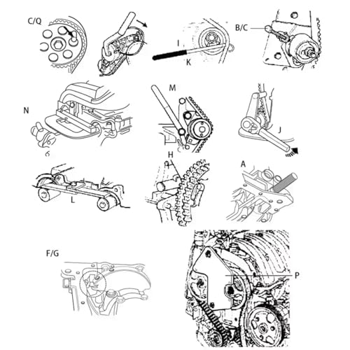 Outil calage arbre cames pour changer la distribution de votre Megane 1.6 - 5