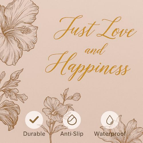 Image of YELONA Leather Dining Table Placemats Set of 2 - Waterproof, Heat Resistant, Anti-Slip, Easy to Clean Table Mats for Dining Table, Kitchen & Home Decor (Blush Pink, 40 x 30 cm)