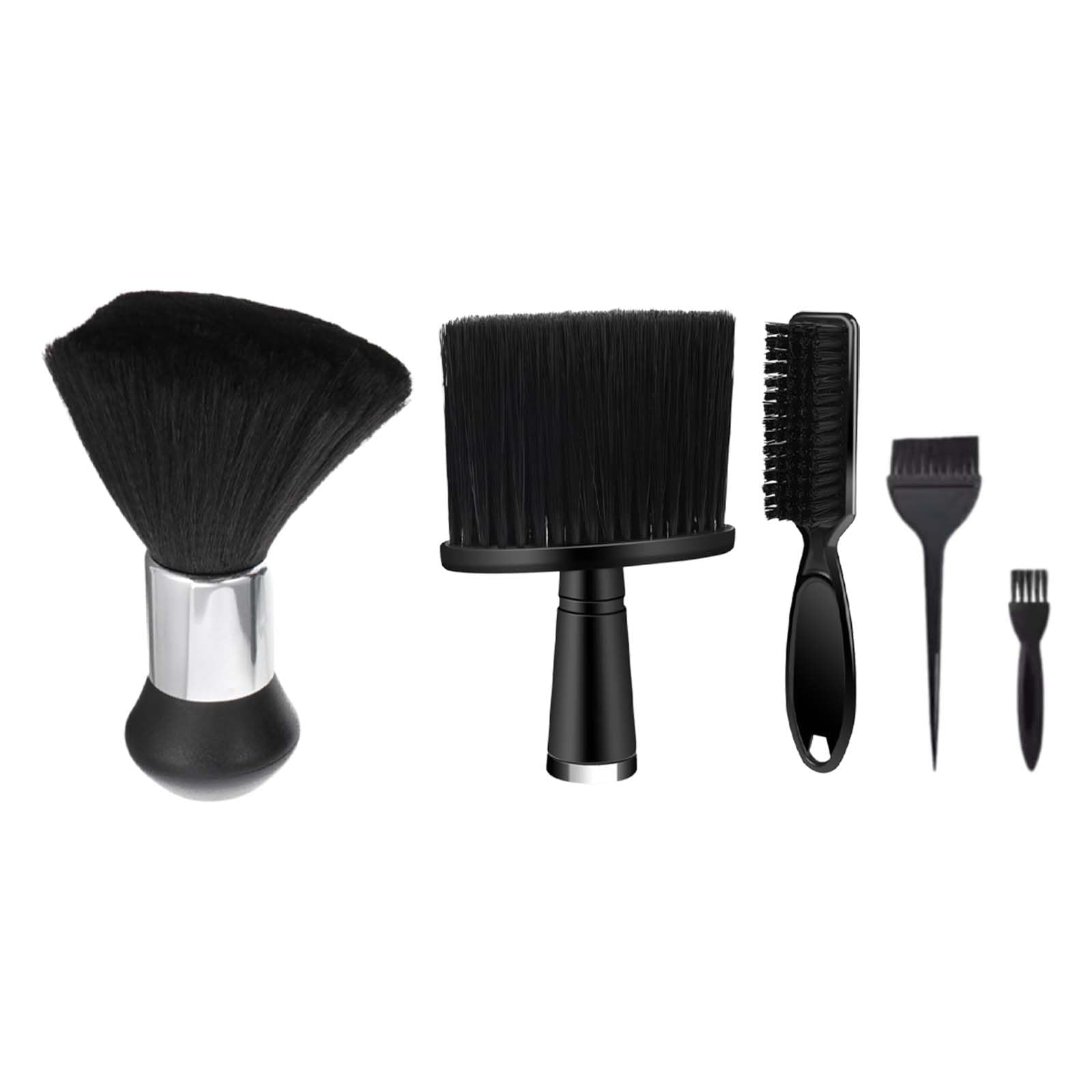5 pezzi Spazzola per capelli per salone,Spazzola per parrucchiere,Pennello pulizia,Pennelli da parrucchiere,Pennello da barbiere,accessori per capelli,pulizia dei capelli,rimozione della polvere