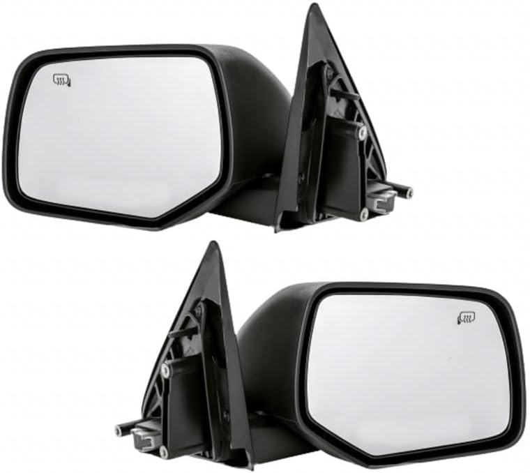 For Ford Escape 2008 2009 2010 Door Mirror Driver Side | Power | Heated | Black | Replacement For 9L8Z 17683 CA | FO1320293