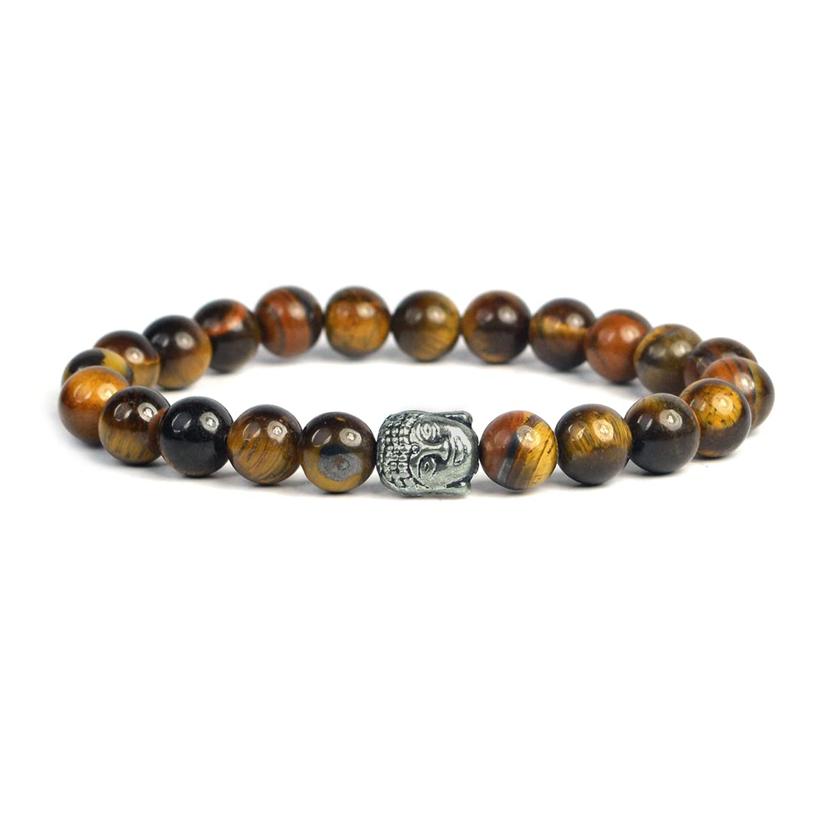 Reiki Crystal Products Natural Tiger Eye Bracelet With Buddha Head Bracelet Crystal Stone 8 Mm Bracelet For Reiki Healing And Crystal Healing Stone For Unisex Adult (B09L7XKTN7) Amazon Price History, Amazon Price Tracker