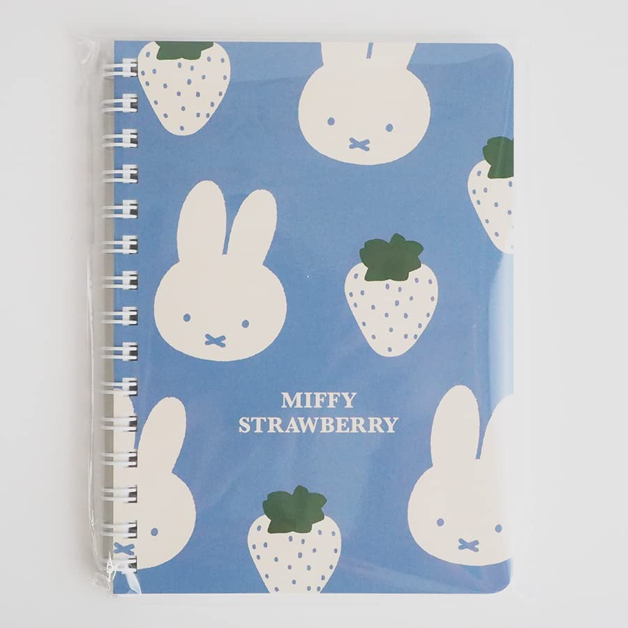 Amazon | スクエア ミッフィー ノート A6 MIFFY STRAWBERRY ディック