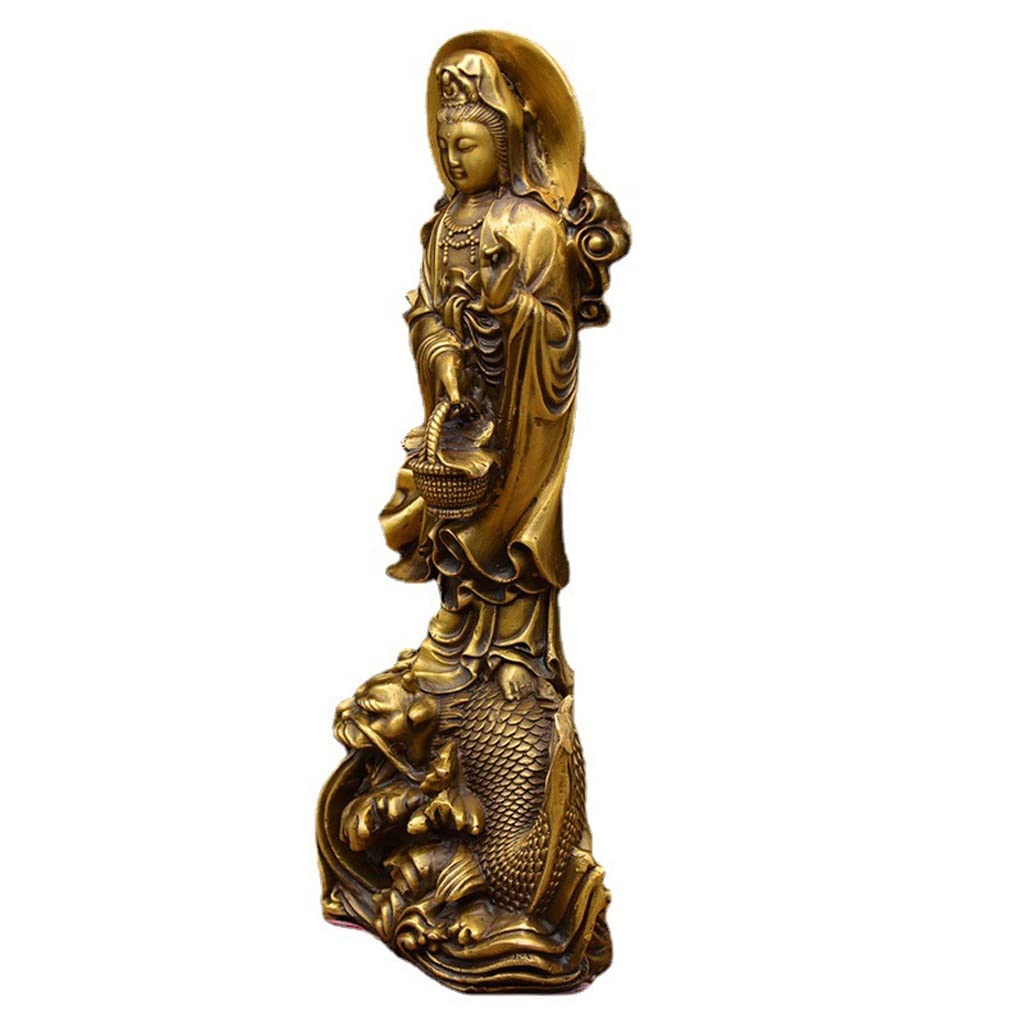 Statue de Jardin Buddha TUSUOD Artisanat Zen pour Intérieur Élégant