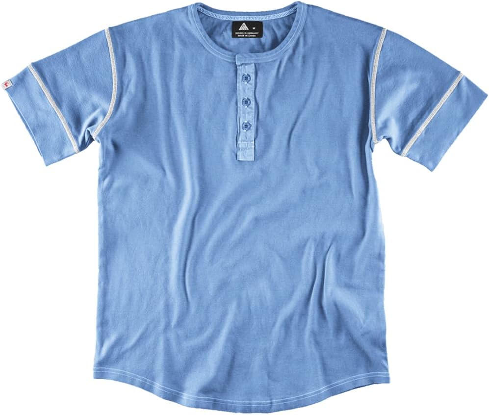 Men's Henley Shirts Short Sleeve Summer Casual Sport T-Shirts - Image 5