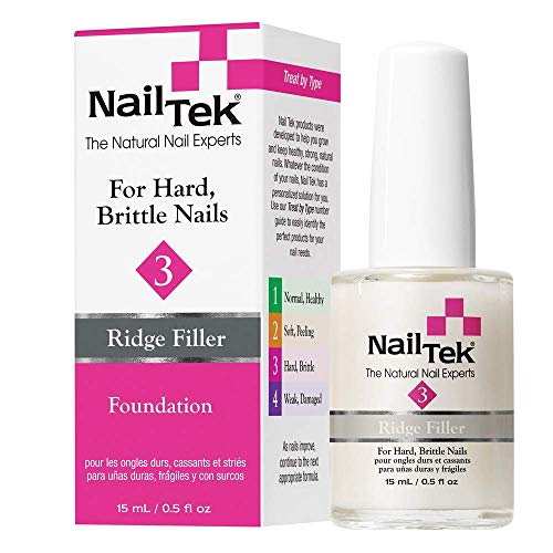 Nail Tek Ridge Filler 3 Foundation 0.5 Ounce