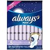 Always Maxi, Size 5, Extra Heavy Overnight Pads with Flexi-Wings, Unscented, 27 Count. 2 Pack. (Includes (2) 27-Count Packages So You are Getting 54 Pads Total.) Jumbo Pack. Over 4 Month Supply.