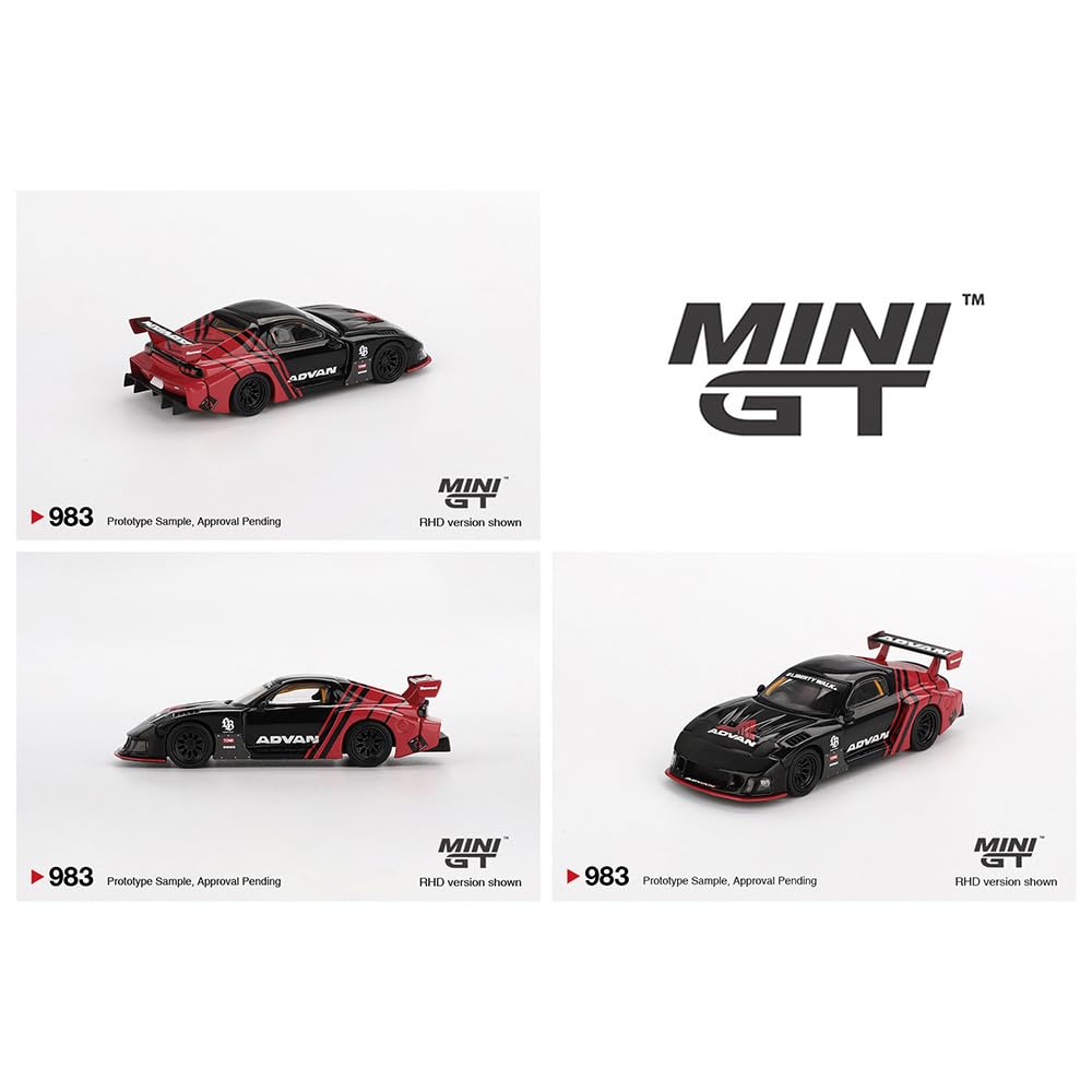 Amazon | MINI GT 1:64 スケール MiJo TOYS - MAZDA RX-7 LB-SUPER
