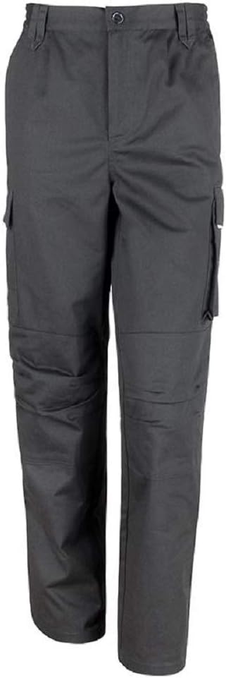 Result Womens/Ladies Work-Guard Action Trousers (XS) (Black)