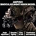 Zhongren Dummy Tactical AN/PVS31 Model, Dummy Night Vision Goggles for Tactical Helmet NVG Mount Airsoft Cosplay Display Movie Props-No Function (AN/PVS31 Model, Black)