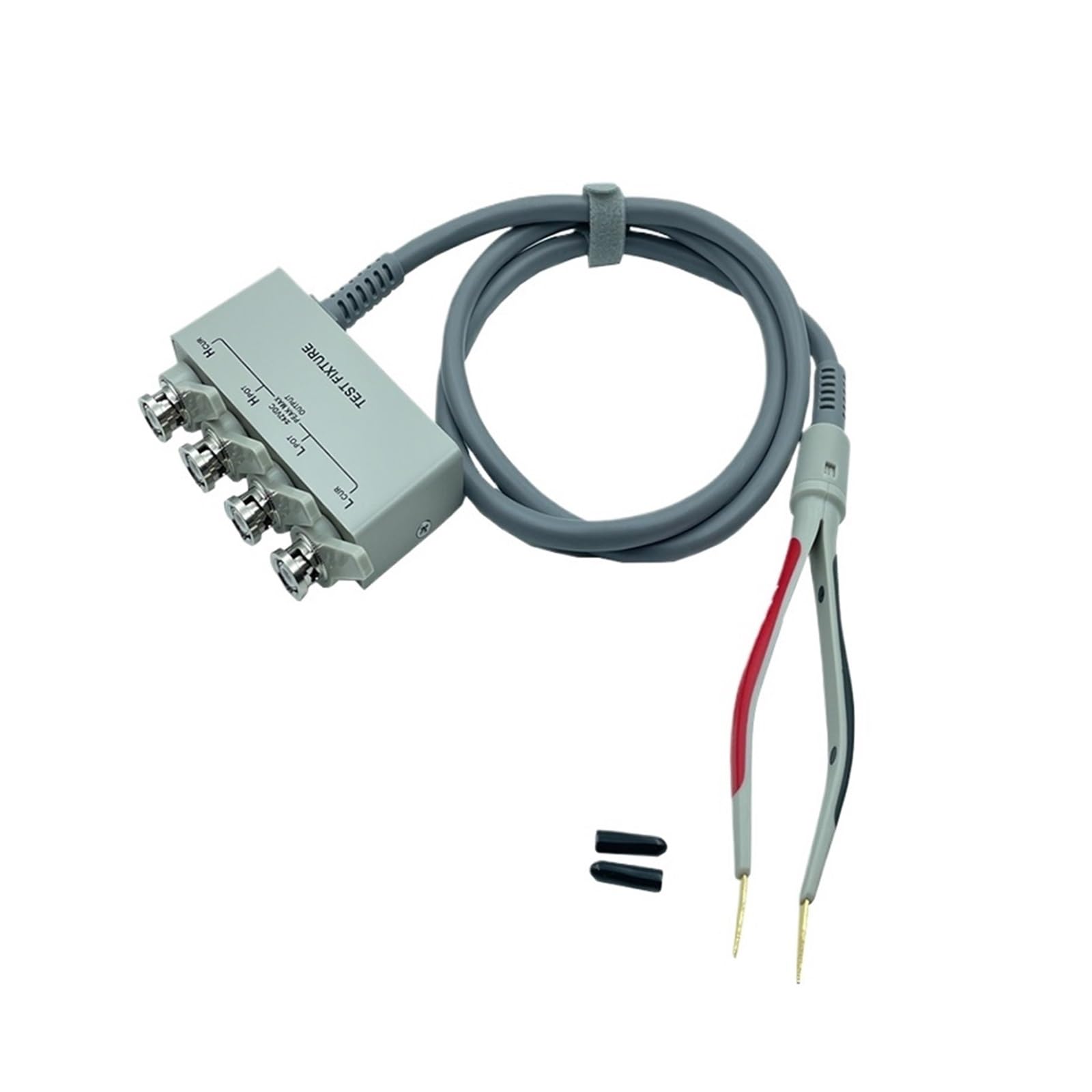LCR Messgerät, Test LCR Instrument Kabel Digitale Brücke Clamp SMD Patch Clamp Mit Abschirmung Box Bessere Test Genauigkeit Draht Länge 1m(Paragraph B)