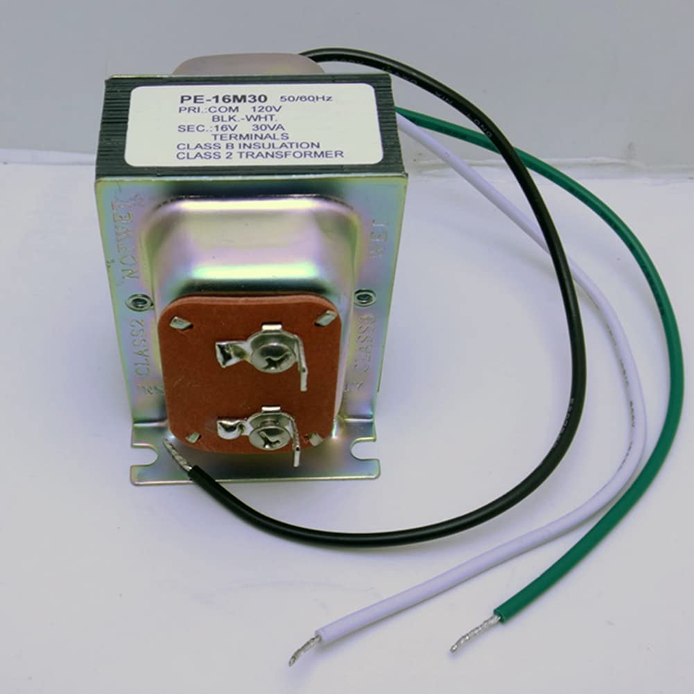 Transformador de timbre (AC16 V, 30 VA para dispositivo adaptador de corriente para timbre de vídeo