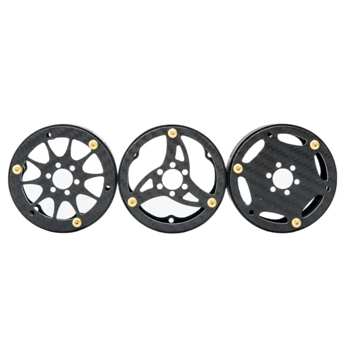 2, calowa wąska rama z włókna węglowego aluminium Pro-Light do RC-Car-Crawler Pro Shafty MOA(N2403)
