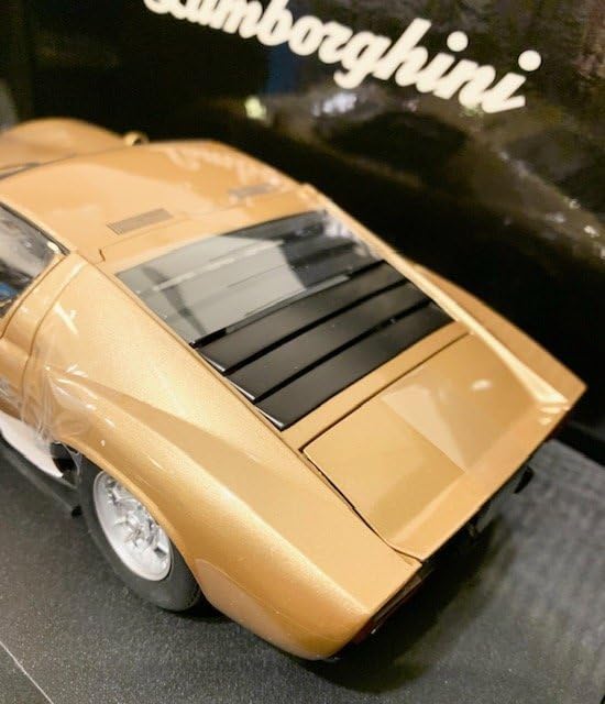 京商 KYOSHO ランボルギーニ Miura ミウラ P400ゴールド1/18 Amazon | 展示品！京商 KYOSHO ランボルギーニ Miura ミウラ P400