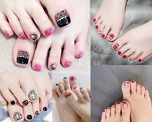 120Pcs Toe Separators For Pedicure - Sponge Toe Separator For Nail Polish Party Nail Art Painting Toenails, 4 Funny Colors - Comfy And Soft #TOP2