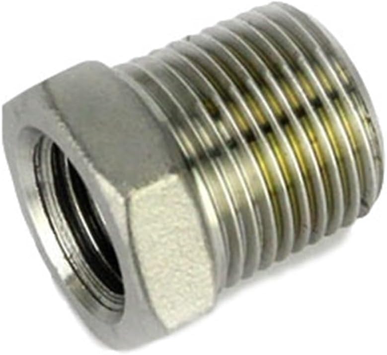 1Pcs KL06552 Craft 304 Stainless Steel Reducer 3/8" to 1/4" Thread Quick Connect Screw Accessories