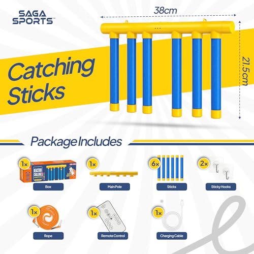 Saga Sports Reflex Drop Stick Game, Catch Falling Reflex Sticks — view 2