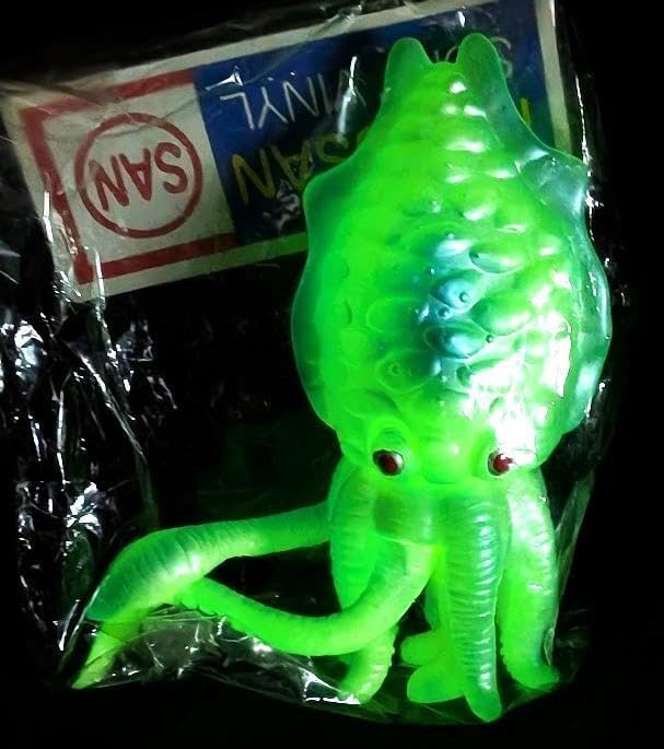 ゲゾラ 蓄光版「決戦!南海の大怪獣」登場怪獣(マルサン)ソフビ