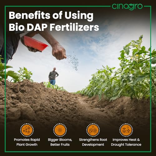 Image of Cinagro Bio DAP Fertilizers for Plants 500g Granules, Plant Food Fertilizer