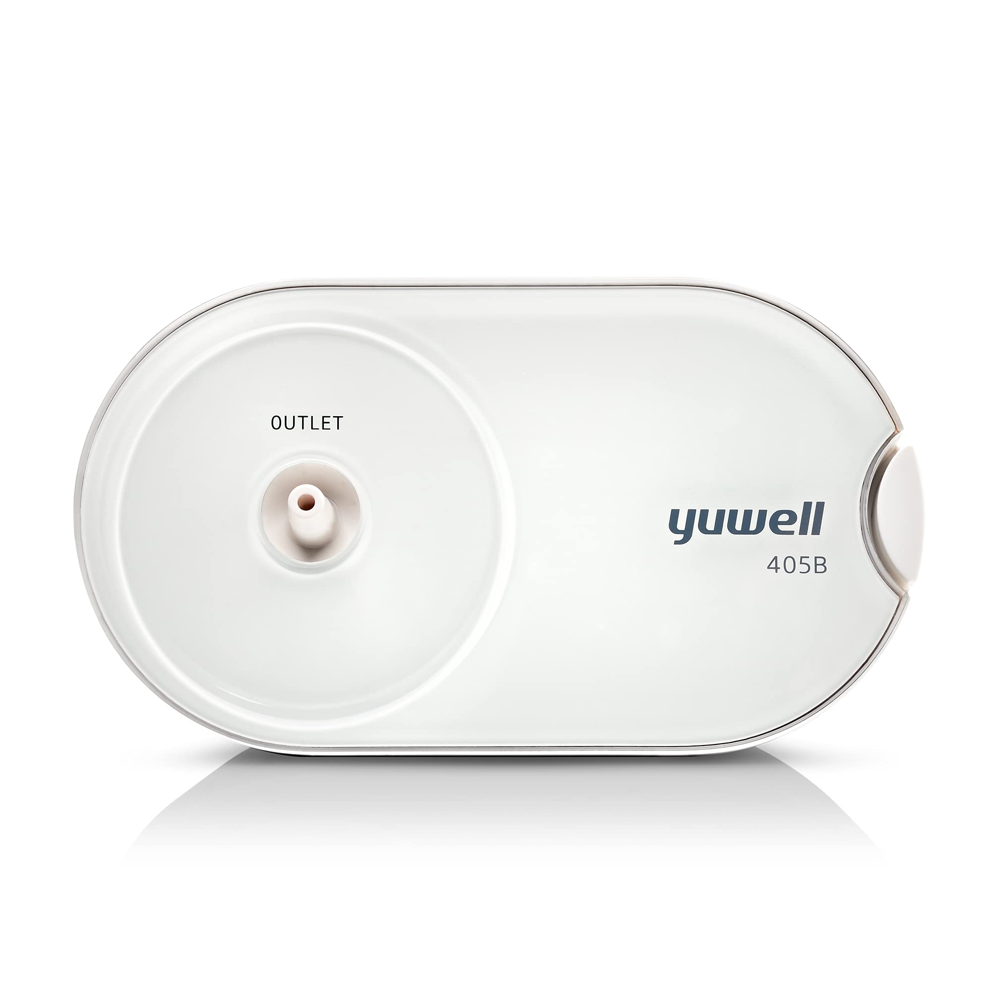 Yuwell 405B - Aerosol a Pistone ad Aria Compressa per Bambini e Adulti ad Uso Professionale e Domestico - Aerosol ad Ultrasuoni e Silenzioso - Kit con Inalatore Nasale Adatto ad Ogni Medicinale