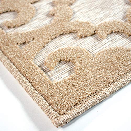 Orian Rugs 027794455328 Orian Savannah Area Rug - 1'11 Inch X 7'6 Inch Runner In Driftwood Beige thumb #4