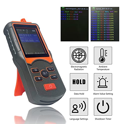 Detector Profesional Radiación EMF JD-3001 portátil miniatura 2