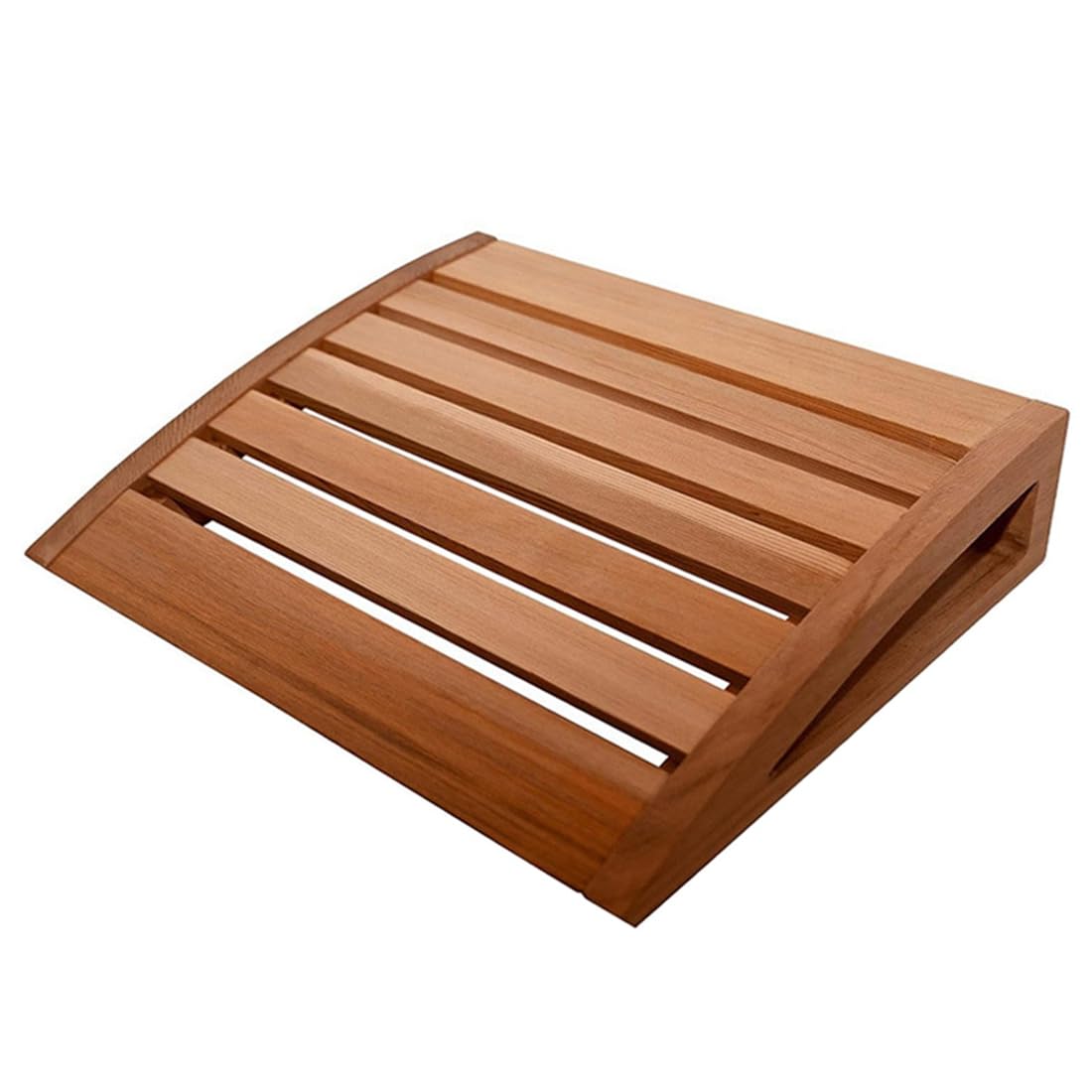 UDSKNV[KSL Ergonomic Wooden Sauna Headrest Handmade Neck Pillow for Steam Room Relaxation- Home Spa Comfort for Teens Women Men