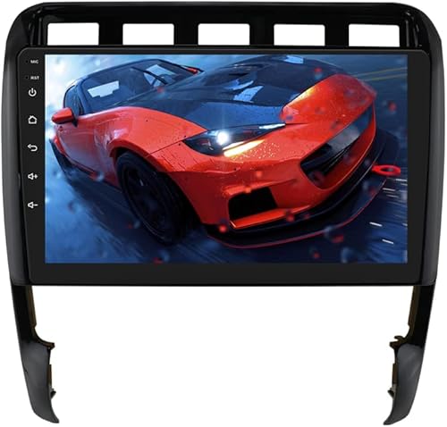 Miniatura 1 de Hizpo Receptor de radio de coche Android 10 para Porsche Cayenne 2002-2010, pantalla táctil de 9 pulgadas estéreo de coche con Carplay, compatible