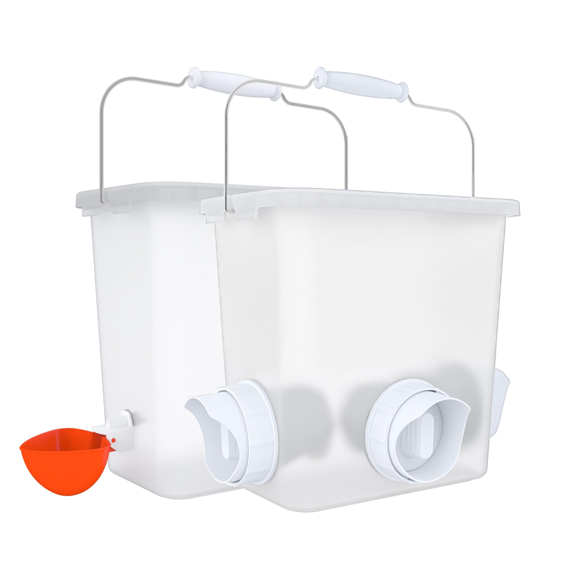 Suplklz Automatic Chicken Feeder and Waterer Set