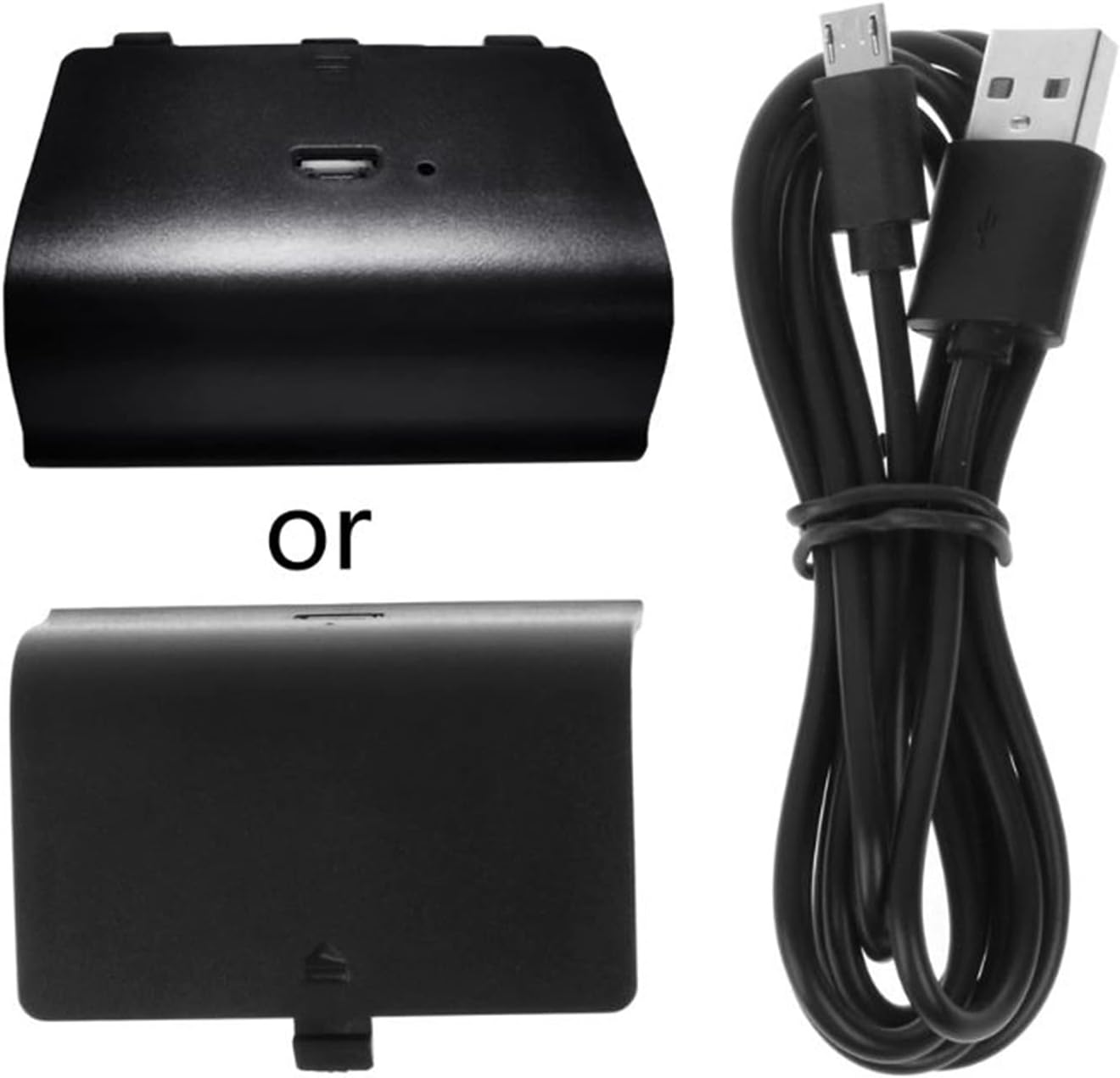 2400 Compatible with Rechargeable Battery Pack + USB Cable Compatible with Xbox One CD DVD Labeling
