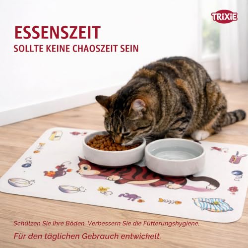 TRIXIE Rutschfeste Matte, Heimtierbedarf, Weiß