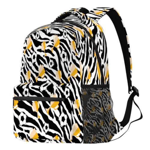 Sac à dos zèbre confortable pour soulager le dos des élèves