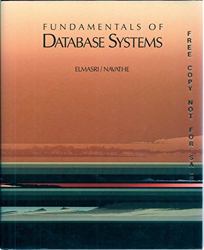 Fundamentals Of Database Systems Elmasri
