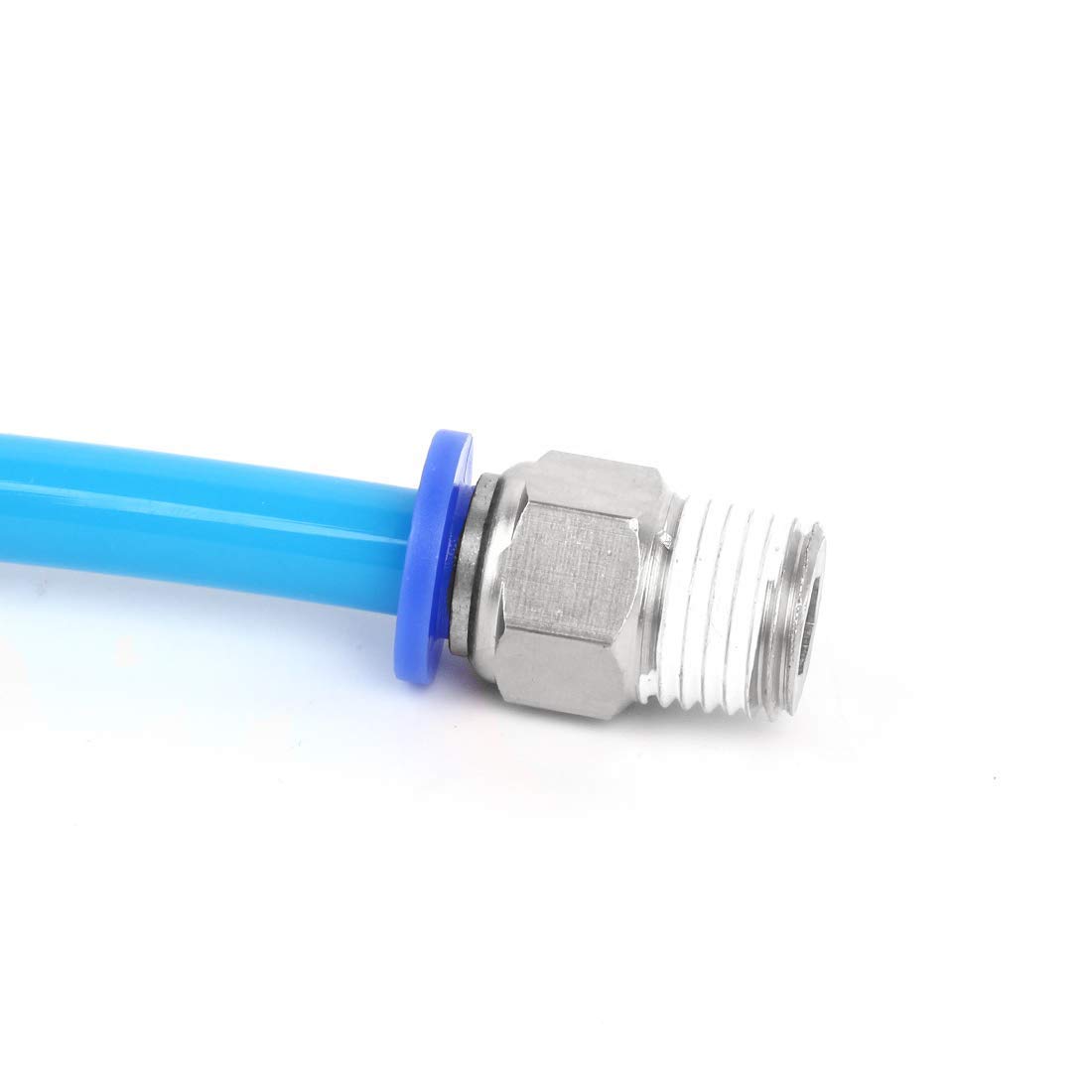 1/4 BSP 8MM Brass fitting Pneumatic Quick Connector Air Fittings Adapter 8mm Diameter Thread Pneumatic (5 PCS)