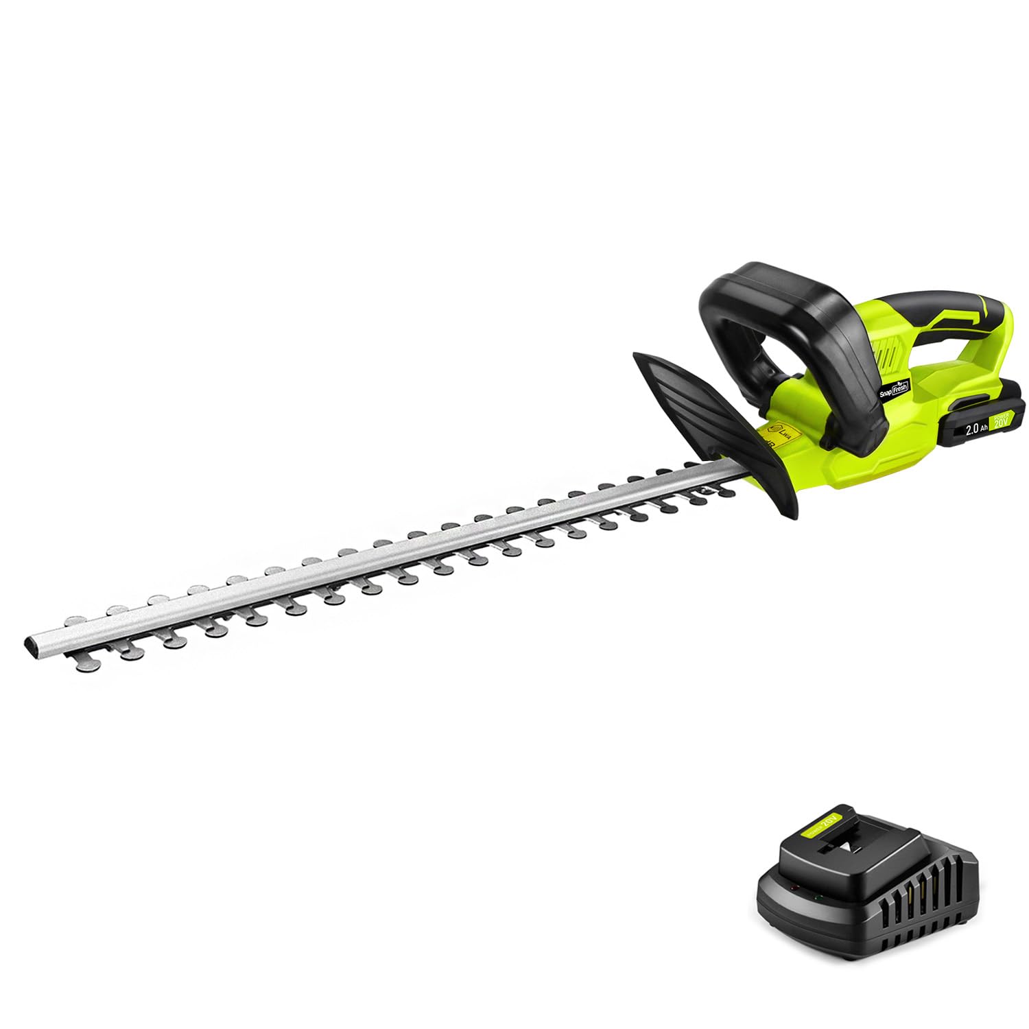 SnapFresh Cordless Hedge Trimmer 20V, 51 cm 2800 SPM Dual-Action