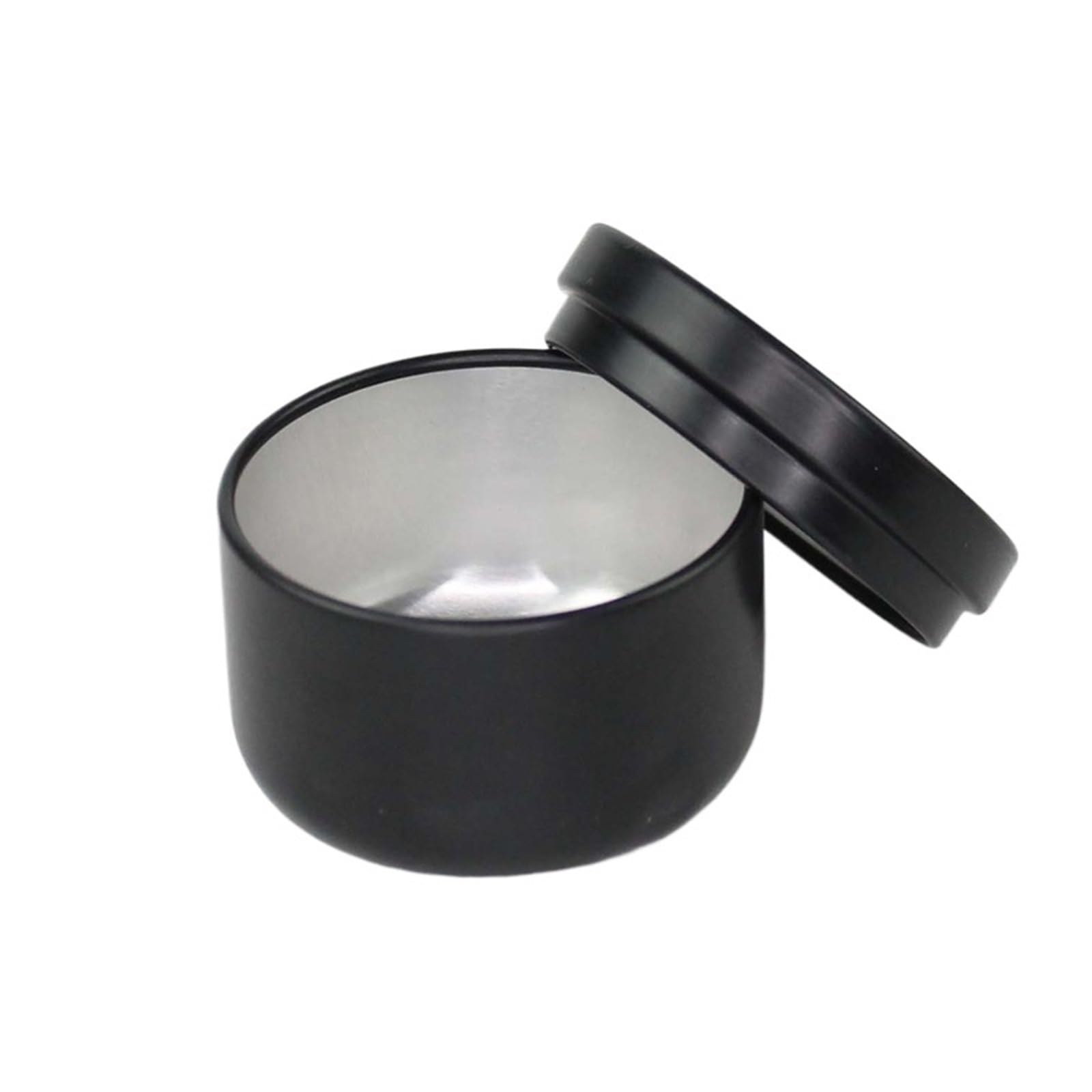 Xinglongs Candle Jars 45pcs Aluminum Candle Tin 50ml Round Candle Containers Cosmetic Jars Oil Cream Pot Empty Aromatherapy Metal Can(Type 3)
