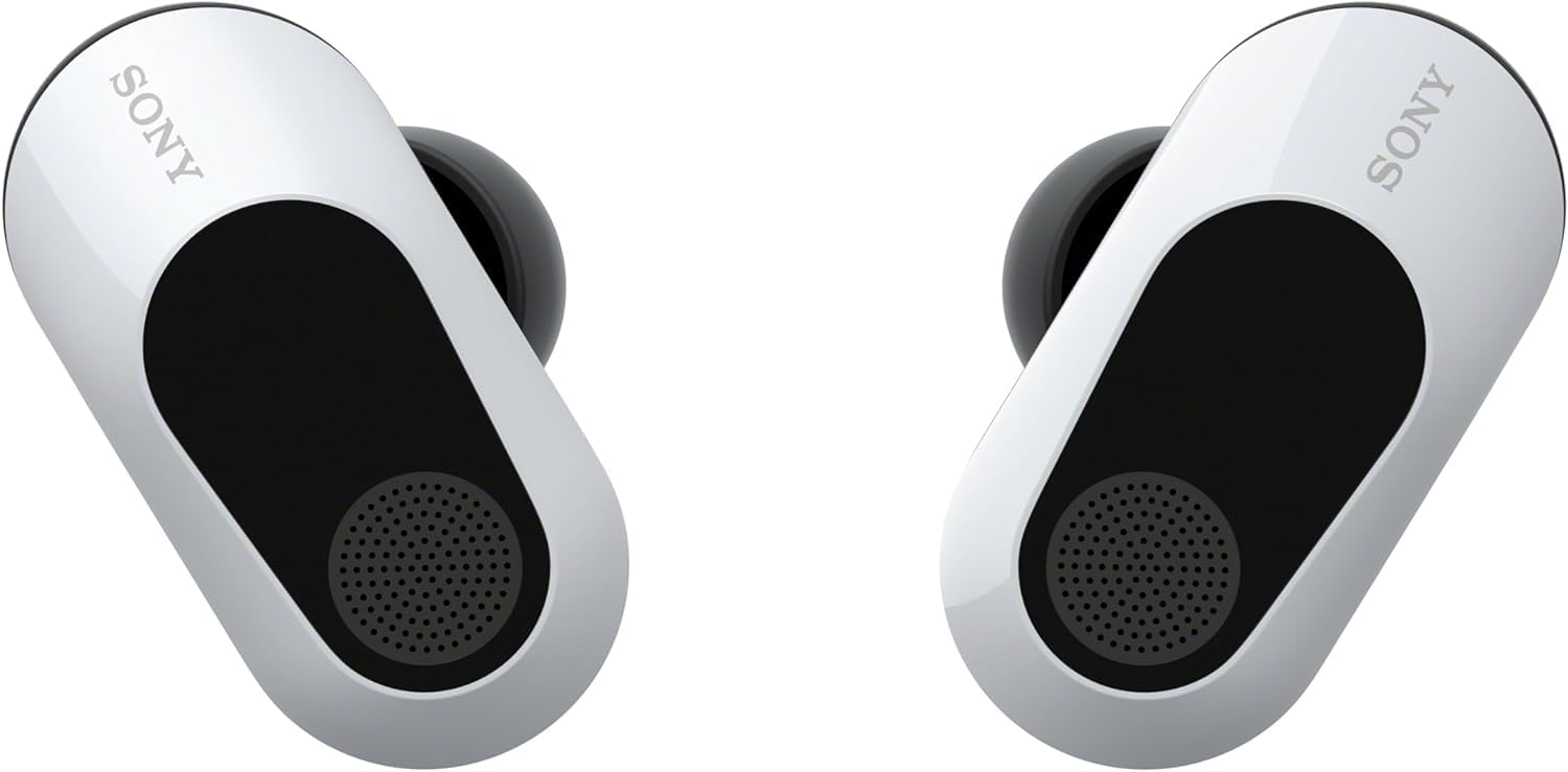 Sony INZONE Buds In-Ear Gaming Kopfhörer PC PS5 360 Spatial Sound Active Noise Cancelling AI-Mikrofon 24H Akku Weiß