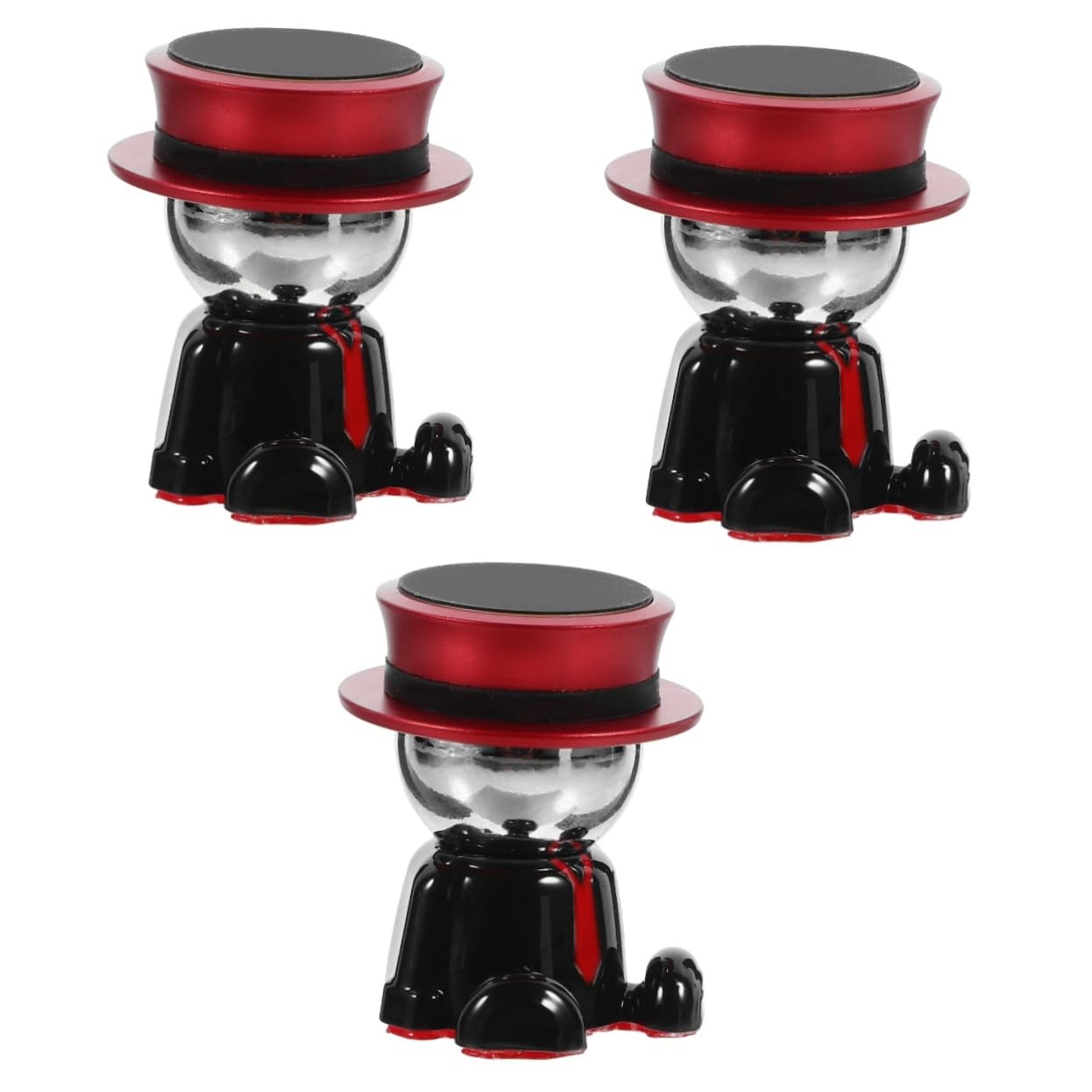 Gatuida 3 Pièces Assistance téléphonique Support de téléphone magnétique Supports de Voiture pour téléphone Portable Magnetic Car Mount Support téléphone aimanté Auto intérieur Accessoires