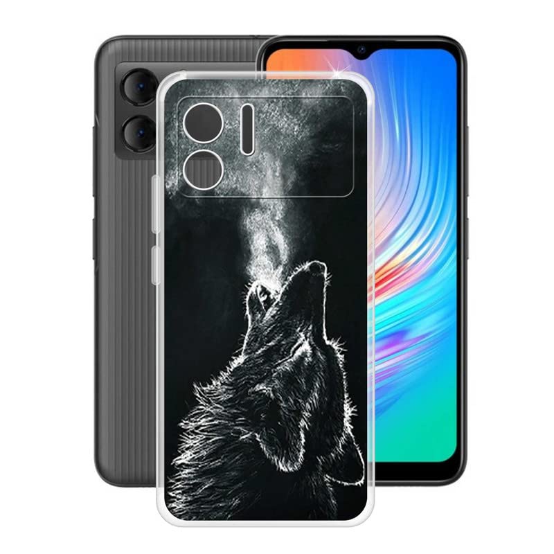 KJYFOANI Custodia Morbida In Silicone Trasparente Per Doogee S118 Pro, Ultra Sottile Anti-Graffio TPU Bumper, Cristallo