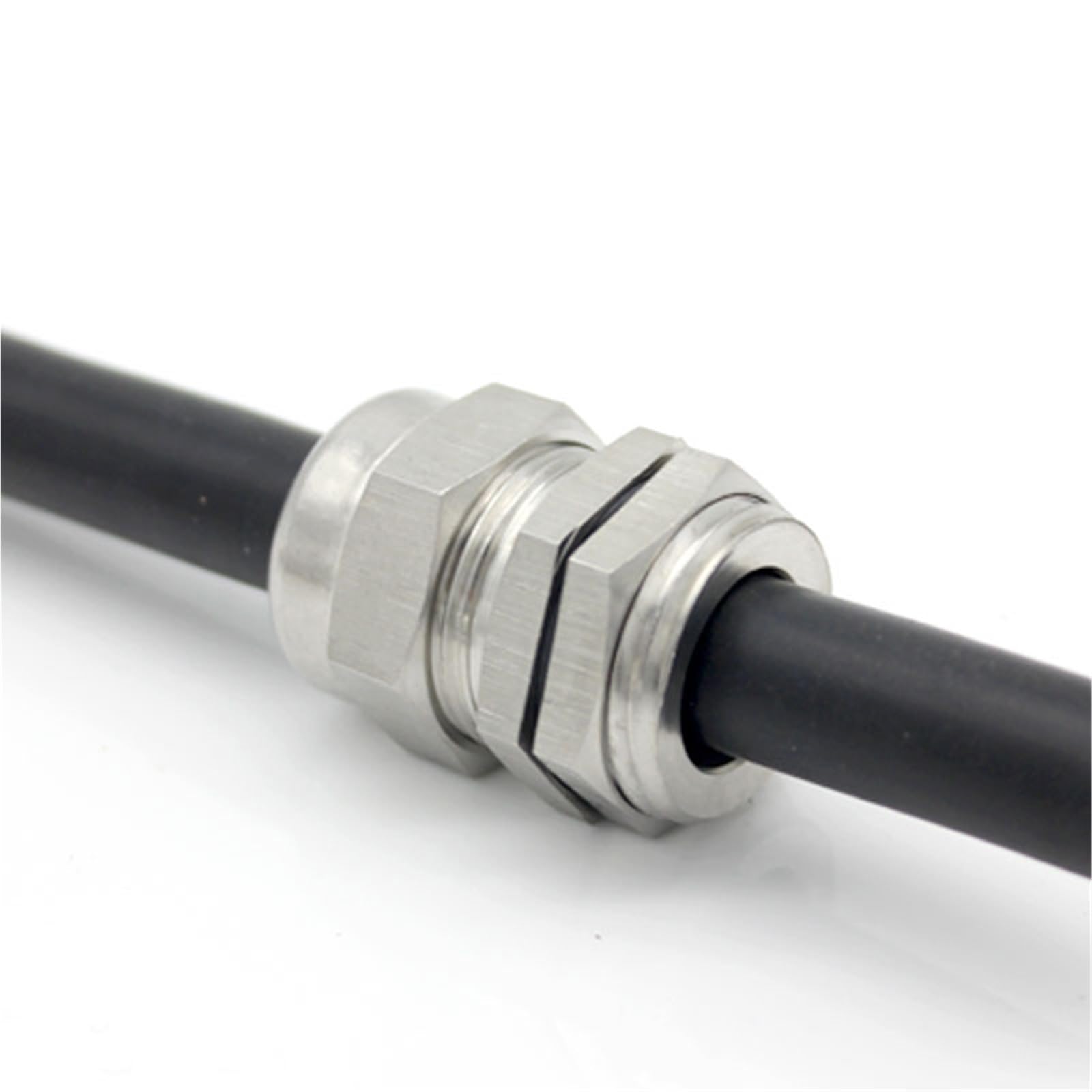 Pressacavo Pressacavi in ​​acciaio inossidabile 304 M32 M40 PG25 PG29 PG21 metallici for giunti nichelati da 18-25 mm(3PCS M32 15-22mm)