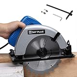 Sega circolare professionale multifunzione, mini sega circolare, sega circolare a mano, 900 W, per il taglio di legno di bambù e PVC