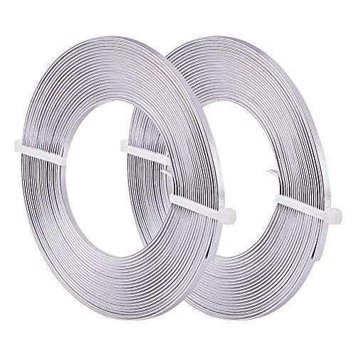 Fil plat en aluminium 3mm pour ateliers créatifs et bijoux fait main