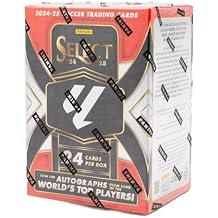 202425 Panini Select La Liga Soccer Blaster Box Official Licensed Trading Cards Includes Parallels & Inserts Collect Stars from FC Barcelona, Real Madrid, Atletico & More