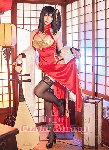 Amazon 大鳳 コスプレ 衣装 アズールレーン アズレン Azur Lane チャイナドレス 春の暁に鳳歌う コスプレ 仮装 通販