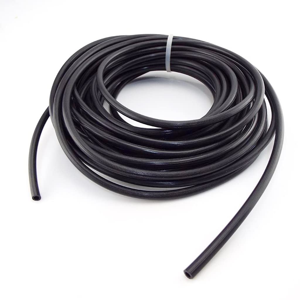 UZAMIRLEX Micro Irrigation Tube, Micro Drip Irrigation Tube PVC 7mm OD 4mm ID Multiple Lengths(15m)