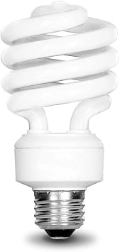 EcoSmart 100W Equivalent Daylight 5000K Spiral CFL Light Bulb 4-Pack