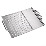 Solution de rangement facile : son design compact garantit que ce plateau de barbecue carré peut être rangé sans effort lorsqu'il n'est pas utilisé, ce qui le rend parfait pour les sorties spontanées.