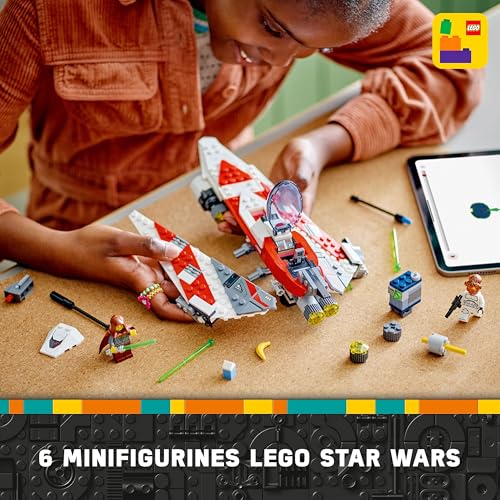 Lego Star Wars Le Chasseur Stellaire De Jedi Bob 75388 Lego La Boite - vue 8