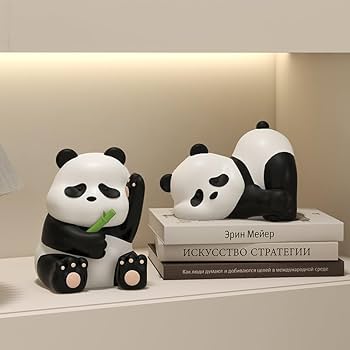 Amazon.co.jp: ブックエンド 本立て ジャイアント・パンダ