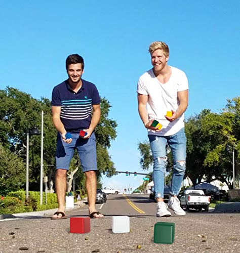 image for Funsparks Crazy Bocce Ball Set - Indoor and Outdoor Family Fun for Eve